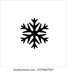 Snow icon stock vector illustration