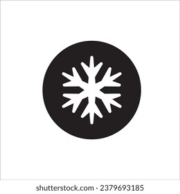 Snow icon stock vector illustration