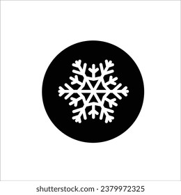 Snow icon stock vector illustration