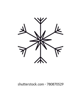 snow icon and vector