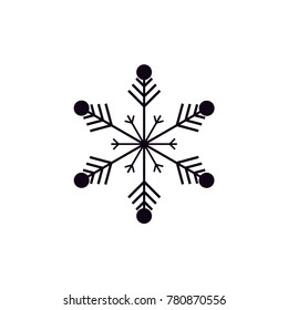 snow icon and vector