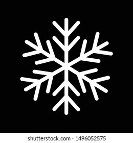 Snow icon vector illustration. Cold 