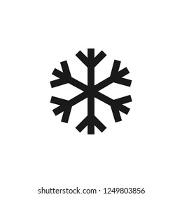 Snow icon. Vector illustration flat design