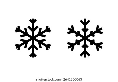 Snow icon vector illustration. snowflake sign and symbol