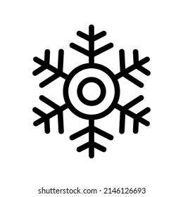 Snow Icon Vector Symbol Design Illustration