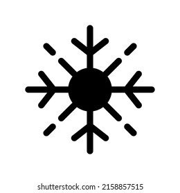 Snow Icon Vector Symbol Design Illustration