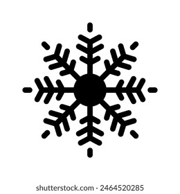 Ilustración de diseño de símbolo de Vector de nieve