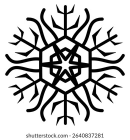 Snow Icons. Snowflakes Vector Icons. Winter Icons. Snow or Snowflake symbol. Snow. Snowflakes