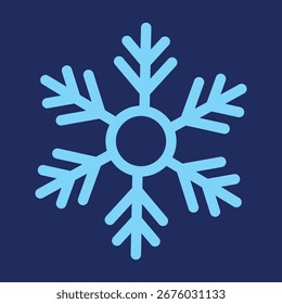 Iconos de la nieve, Iconos del vector de los copos de nieve, Iconos del invierno, Snow or Snowflake symbol, Snow, Snowflakes Plantilla de los copos de nieve. Copo de nieve de Vector azul copo de nieve aislado en el fondo. Silueta de línea de copos de nieve.