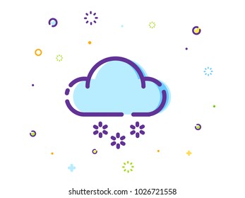 The Snow Illustration