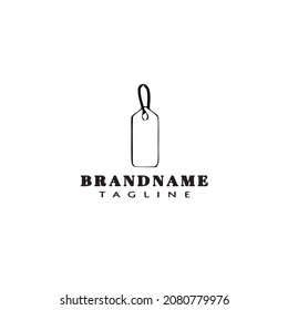 snow label logo cartoon design icon template black modern isolated vector illustration