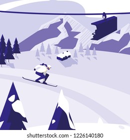 snow landscape design