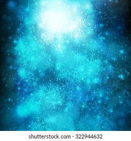 Snow light background