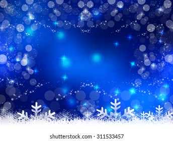 Snow light Christmas