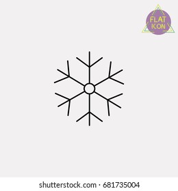 snow line icon