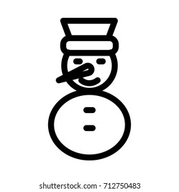 SNOW MAN ICON