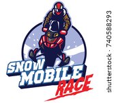 snow mobile race design