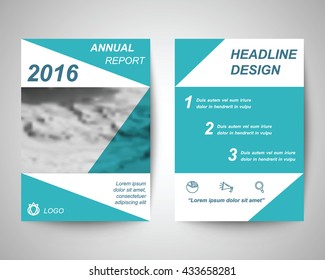 snow mountain annual report abstract flyer layout template, brochure background, leaflet with cover, vector design in a4 size for business