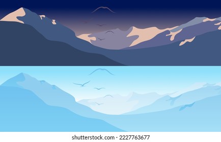 snow mountain pattern Design 238 background texture