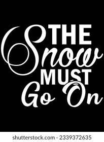 The snow must go on EPS file for cutting machine. You can edit and print this vector art with EPS editor.