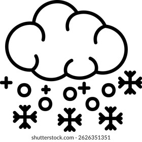 Snow New Creative Vector Icons Design