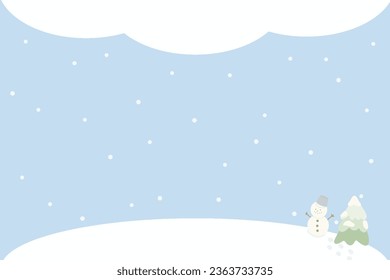 Fondo azul de la noche de la nieve, para invitación a la decoración y saludos