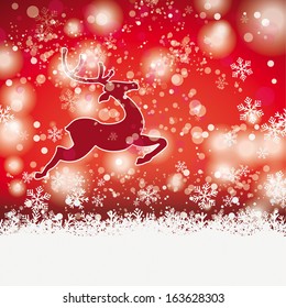 Snow on the grey background. Eps 10 vector file.