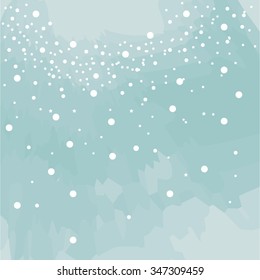 snow on ice background