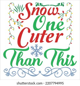 Schnee einen Computer als diese frohe Weihnachts-Shirt-Printvorlage, lustiges Xmas-Shirt-Design, Weihnachtsklaus lustige Zitate Typografie Design