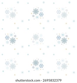 Snow pattern background for decoration