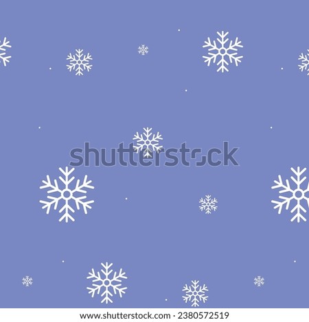 Snow pattern. Factory textiles. Wallpaper .