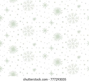 Snow pattern, vector