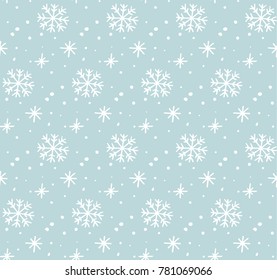 Snow pattern, vector