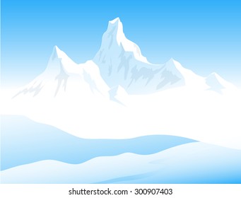 Snow Peaks & Winter Landscape