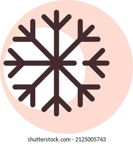 Material a prueba de nieve, ilustración, vector sobre fondo blanco.