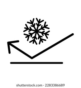 Snow Proof vector illustration on white background..eps