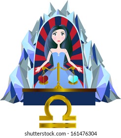 The Snow Queen with scales