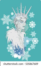  Snow Queen - Vector Illustration