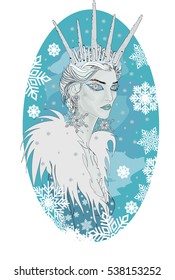 The Snow Queen - Vector Illustration