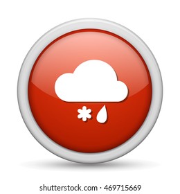 snow rain icon