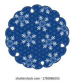 Snow snow ring winter icon