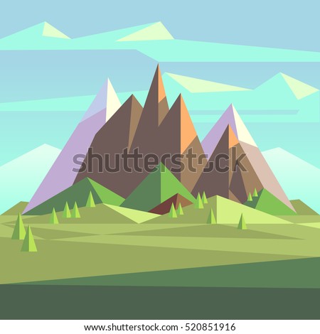 Similar – Foto Bild Bergtal Natur Landschaft