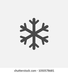 snow sign icon winter vector eps10