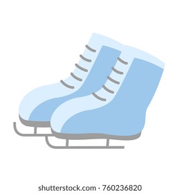 snow skates isolated icon