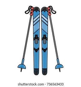 Snow skis equipment