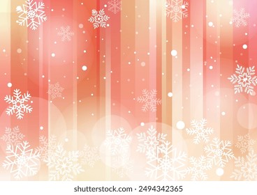 Snow Snowflake Orange Image Background