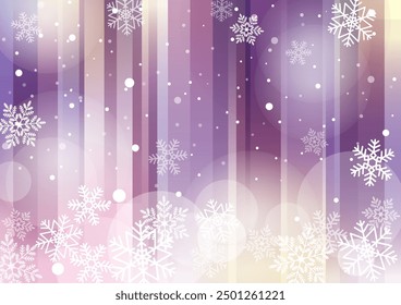 Fondo de Imagen púrpura del copo de nieve