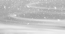 Snow And Snowflakes On Transparent Background. Winter Snowfall Effect Of Falling White Snow Flakes And Shining, New Year Snowstorm Or Blizzard Realistic Backdrop. Christmas Or Xmas Holidays.