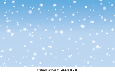 Snow and snowflakes on transparent background. Winter snowfall effect of falling white snow flakes and shining, New Year snowstorm or blizzard realistic backdrop. Christmas or Xmas holidays.