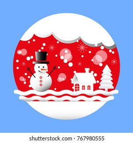 Snow and Snowman